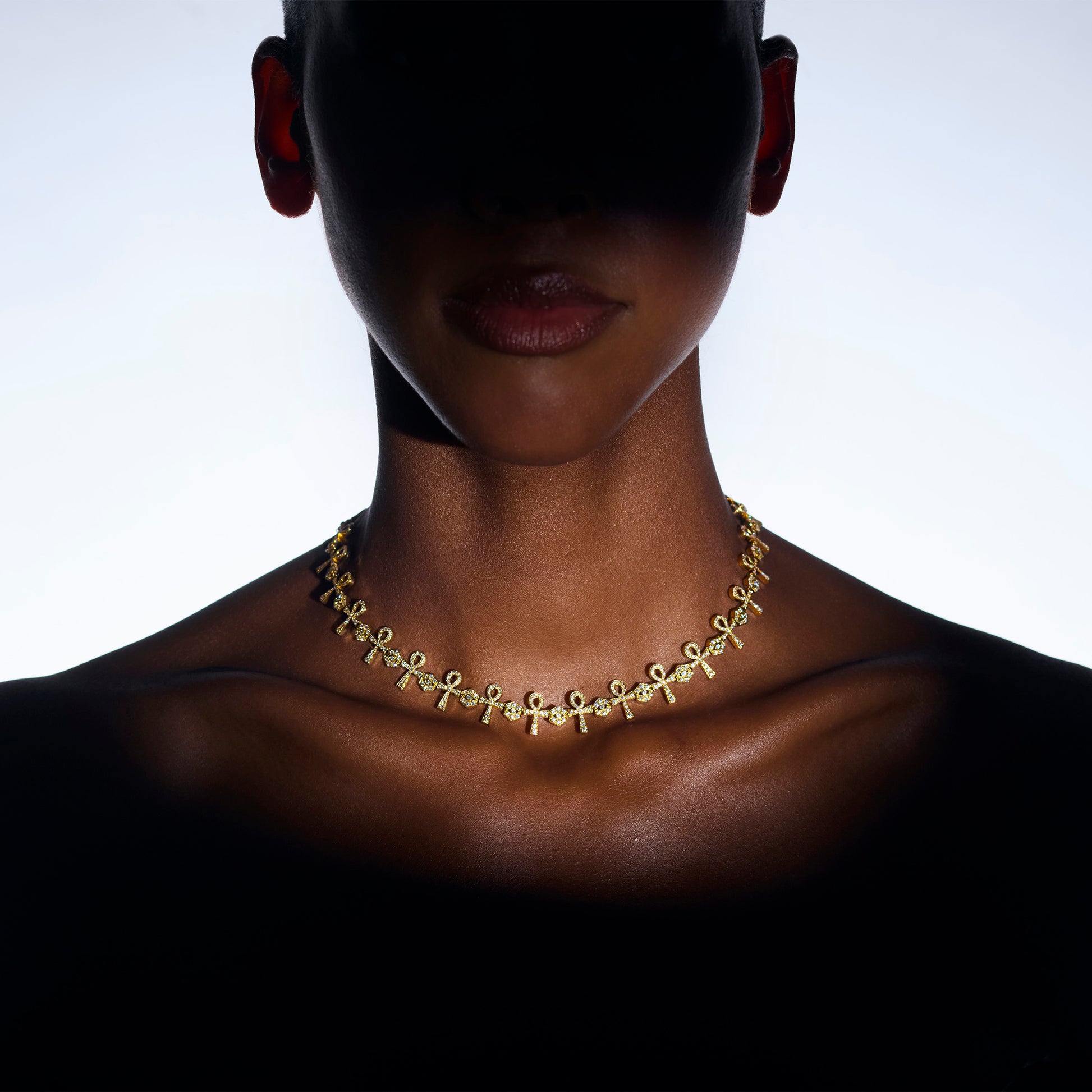 Ankh Eternity Necklace