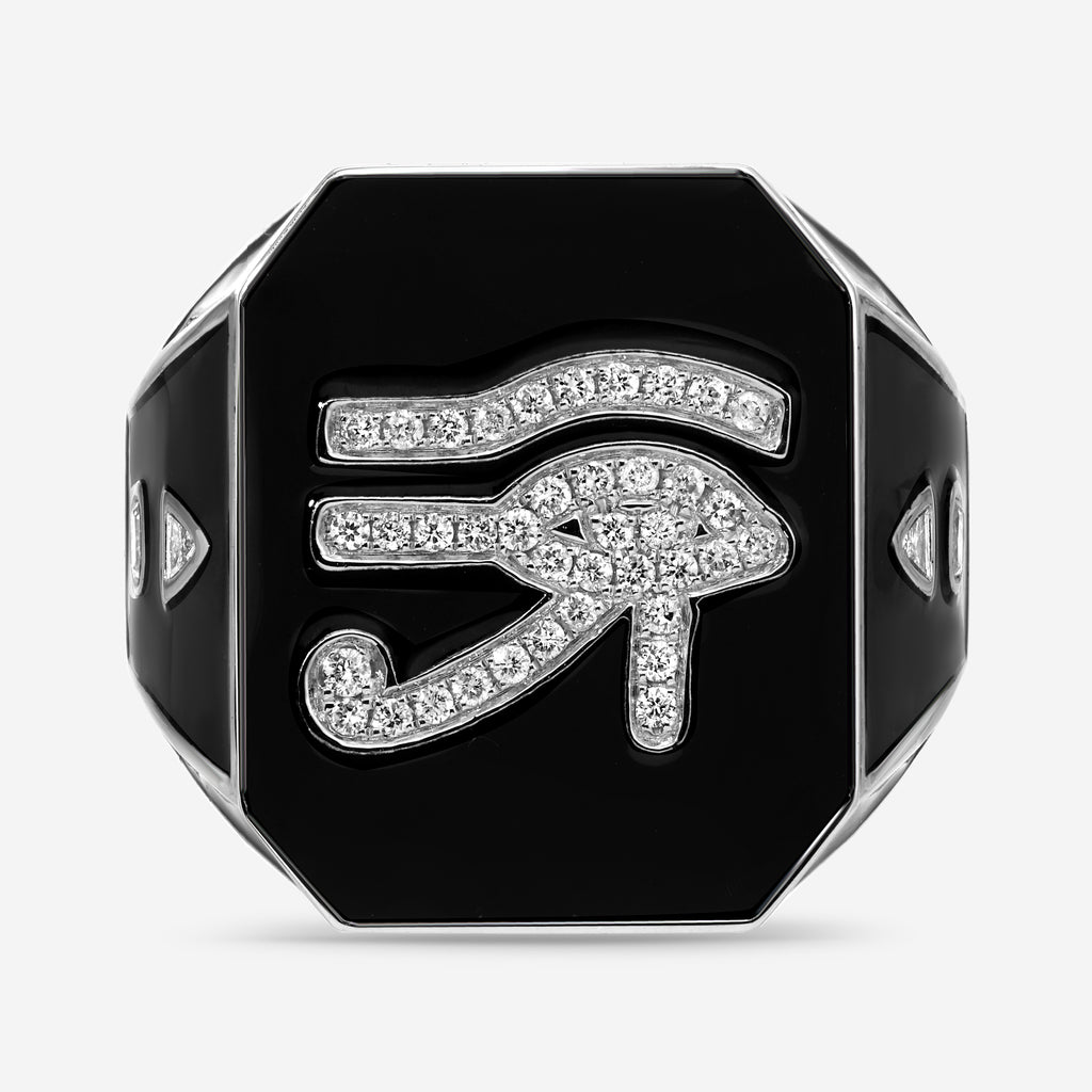 Eye of Ra Signet Ring