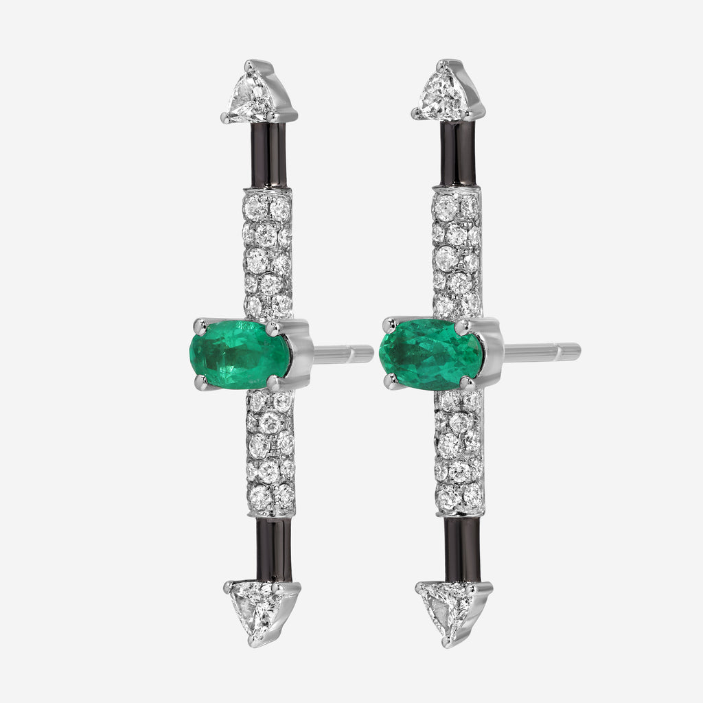 Four Directions Stud Earrings