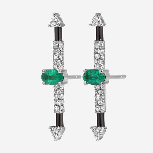 Four Directions Stud Earrings