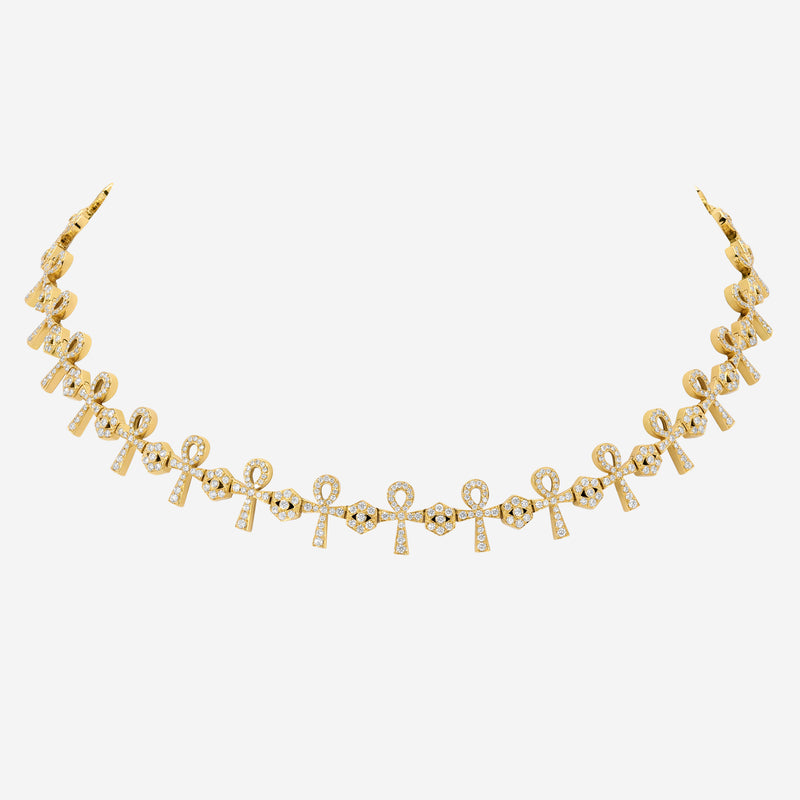 Ankh Eternity Necklace