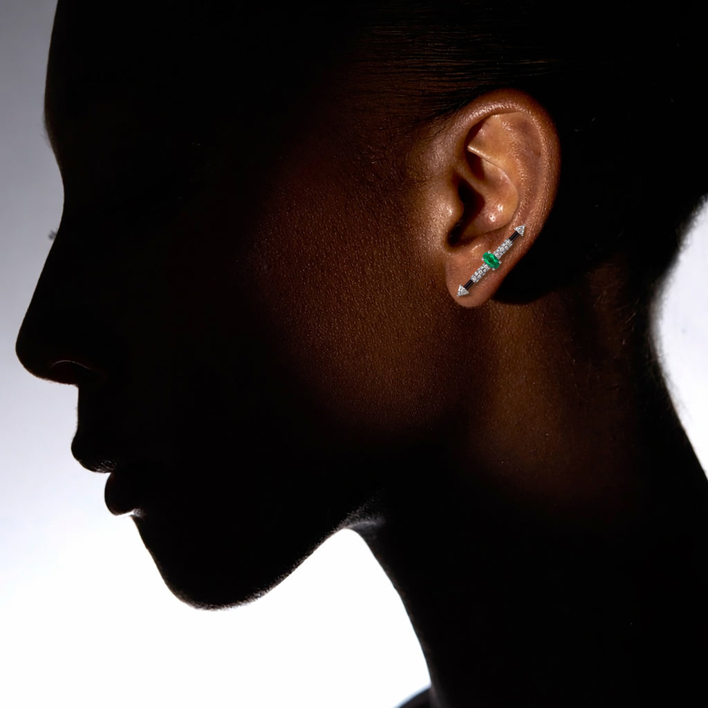 Four Directions Stud Earrings