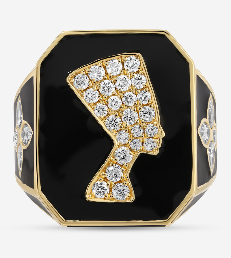 Nefertiti Signet Ring