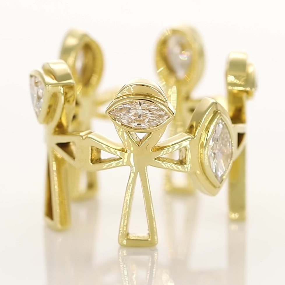 Ankh Eternity Band
