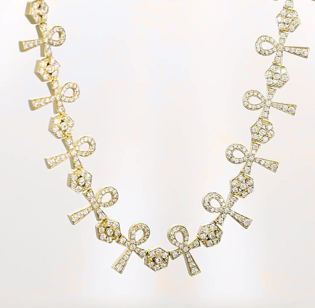Ankh Eternity Necklace