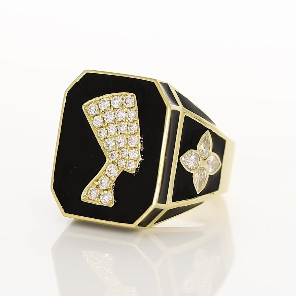 Nefertiti Signet Ring