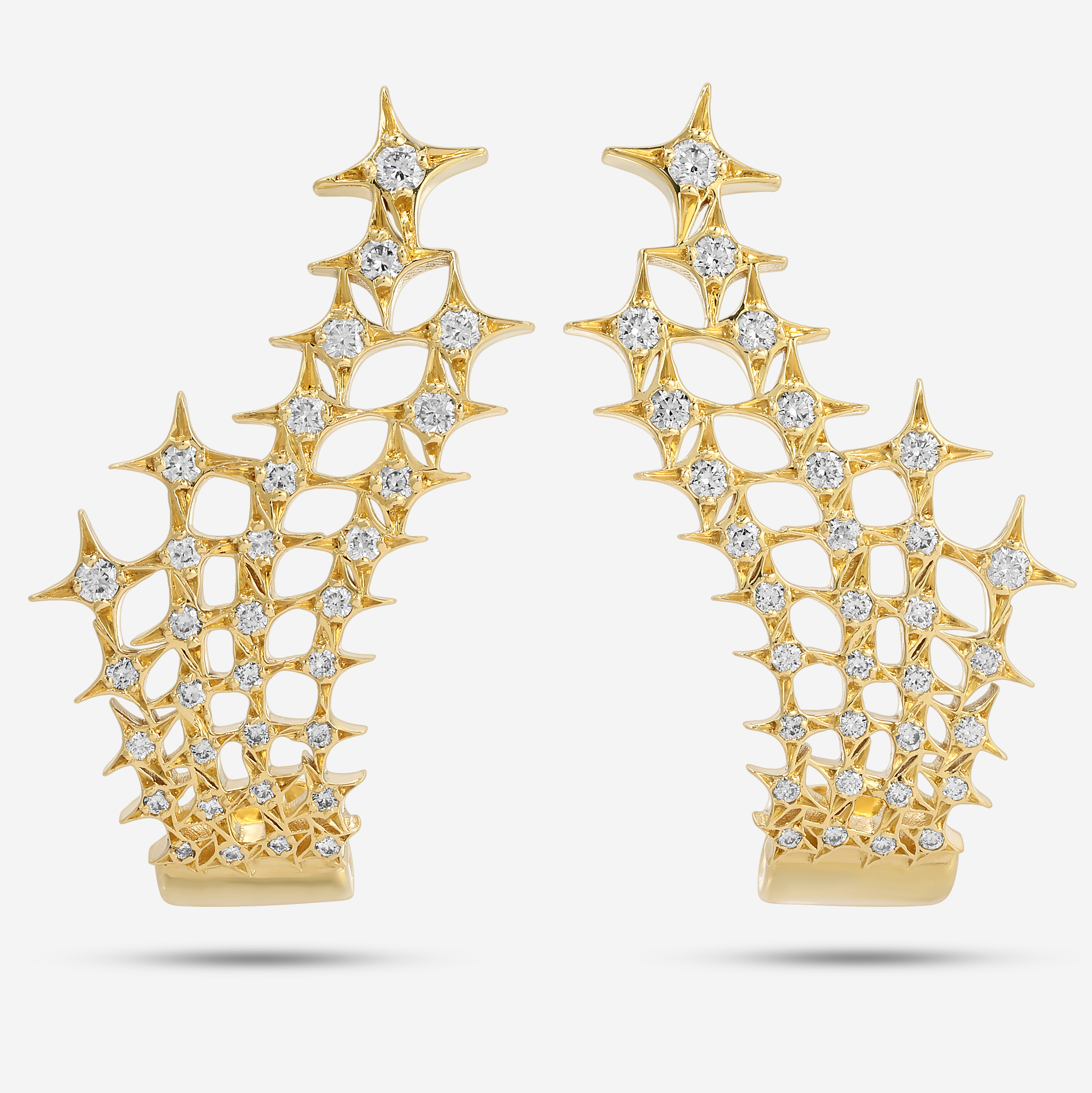 Stellar Net Earrings